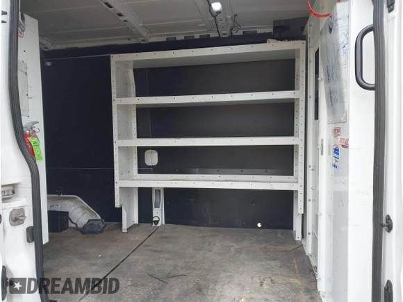 2020 Ford Transit with VIN 1FTBW9CG2LKB40905, listed as a IAAI auction lot 41485711 with 55,832 mi miles. Bid and sale history available at carsss.com. Image 8.