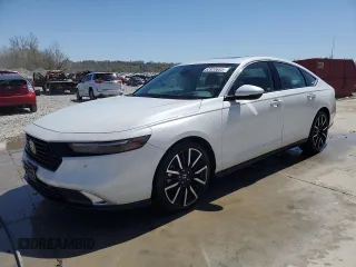 2024 Honda Accord Touring z VIN 1HGCY2F8XRA063808, wystawiony jako Copart lot #52920665 z przebiegiem 7 813 mil mil oraz Szkoda całkowita • Salvage title. Historia ofert i sprzedaży dostępna na DreamBid. Obrazek 1.