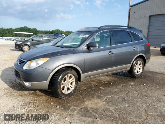 2012 Hyundai Veracruz Limited z VIN KM8NU4CC5CU205197, wystawiony jako Copart lot #64968815 z przebiegiem 130 296 mil mil oraz Szkoda całkowita • Salvage title. Historia ofert i sprzedaży dostępna na DreamBid. Obrazek 1.