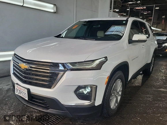2022 Chevrolet Traverse LT with VIN 1GNERHKW7NJ177665, listed as a IAAI auction lot 42667314 with 103,830 mi miles and . Bid and sale history available at DreamBid. Image 29.