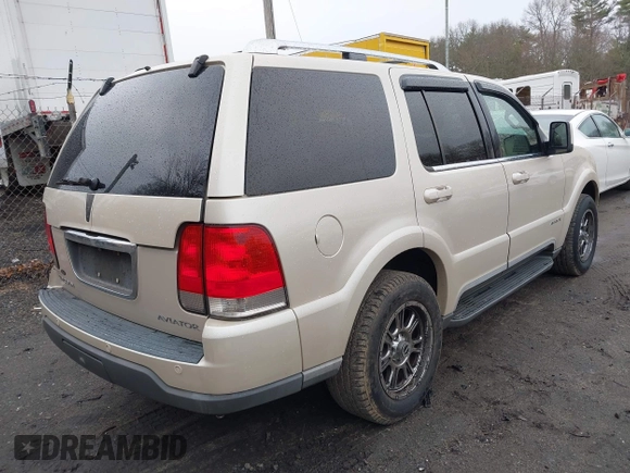 2005 Lincoln Aviator with VIN 5LMEU88H45ZJ17093, listed as a IAAI auction lot 42042816 with 87,646 mi miles and . Bid and sale history available at DreamBid. Image 4.