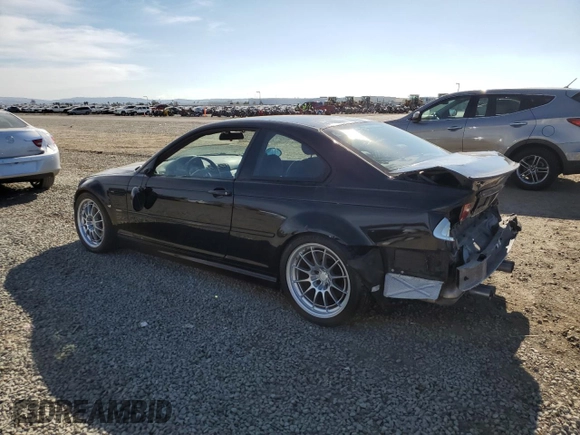 2003 BMW 3 Series M3 with VIN WBSBL93433JR20179, listed as a Copart auction lot 50553225 with 127,372 mi miles and Salvage title. Bid and sale history available at DreamBid. Image 2.