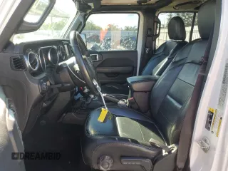 2020 Jeep Wrangler Unlimited Sahara with VIN 1C4HJXEN6LW254035, listed as a Copart auction lot 48900275 with 69,368 mi miles and Salvage Title. Bid and sale history available at carsss.com. Image 7.