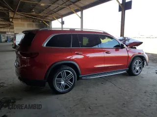 2020 Mercedes-Benz GLS 450 with VIN 4JGFF5KE0LA197549, listed as a Copart auction lot 55561644 with 17,726 mi miles and Salvage Title. Bid and sale history available at DreamBid. Image 3.