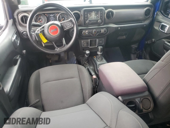2018 Jeep Wrangler Unlimited Sport z VIN 1C4HJXDG8JW172632, wystawiony jako Copart lot #60714375 z przebiegiem 81 690 mil mil oraz Szkoda całkowita • Salvage title. Historia ofert i sprzedaży dostępna na DreamBid. Obrazek 8.