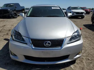 2009 Lexus IS 250 with VIN JTHBK262492089904, listed as a Copart auction lot 52156215 with 181,563 mi miles and Salvage Title. Bid and sale history available at carsss.com. Image 5.