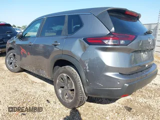 2024 Nissan Rogue SV with VIN 5N1BT3BA7RC704470, listed as a IAAI auction lot 42045775 with 25,288 mi miles and . Bid and sale history available at carsss.com. Image 3.