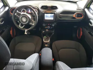 2018 Jeep Renegade Sport with VIN ZACCJBAB8JPH59058, listed as a Copart auction lot 52894125 with 191,622 mi miles and Salvage title. Bid and sale history available at DreamBid. Image 8.