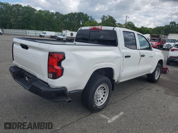 2023 Chevrolet Colorado 2WD Work Truck z VIN 1GCPSBEK0P1180499, wystawiony jako Copart lot #62040235 z przebiegiem 33 983 mil mil oraz Szkoda całkowita • Salvage title. Historia ofert i sprzedaży dostępna na DreamBid. Obrazek 3.