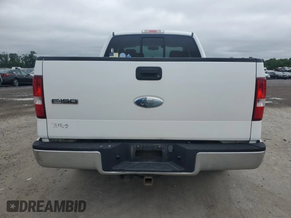 2007 Ford F-150 XL with VIN 1FTPX12V97NA56296, listed as a Copart auction lot 58709345 with 172,989 mi miles and Salvage title. Bid and sale history available at DreamBid. Image 6.