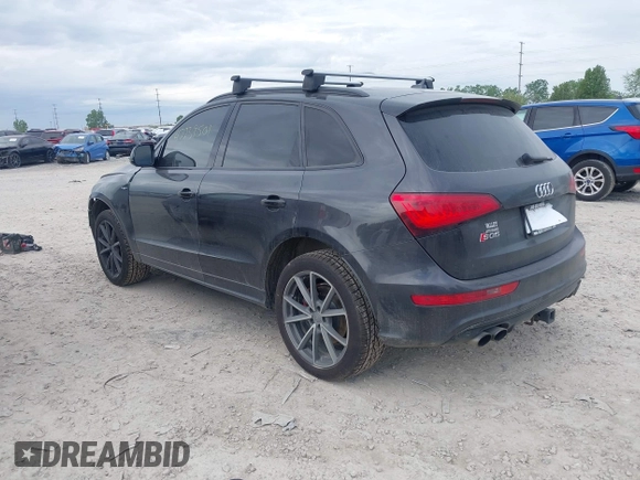 2017 Audi SQ5 Prestige z VIN WA1VCAFPXHA054672, wystawiony jako IAAI lot #42239501 z przebiegiem 119 781 mil mil oraz . Historia ofert i sprzedaży dostępna na DreamBid. Obrazek 3.