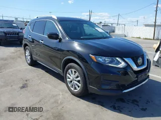 2019 Nissan Rogue SV with VIN KNMAT2MV1KP502149, listed as a IAAI auction lot 41973645 with 80,537 mi miles. Bid and sale history available at carsss.com. Image 1.