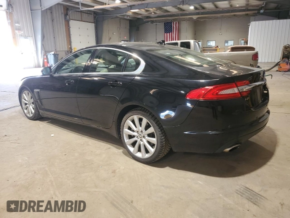 2013 Jaguar XF SC with VIN SAJWJ0EF9D8S92356, listed as a Copart auction lot 54209125 with 105,600 mi miles and Salvage Title. Bid and sale history available at DreamBid. Image 2.