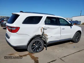 2017 Dodge Durango SXT z VIN 1C4RDJAG3HC824081, wystawiony jako Copart lot #48723325 z przebiegiem 129 372 mil mil oraz Czysty tytuł • Clean title. Historia ofert i sprzedaży dostępna na DreamBid. Obrazek 3.