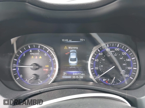2015 Infiniti Q50 z VIN JN1BV7AP3FM336566, wystawiony jako IAAI lot #42349544 z przebiegiem 84 077 mil mil oraz . Historia ofert i sprzedaży dostępna na DreamBid. Obrazek 7.