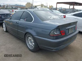 2001 BMW 3 Series 325Ci with VIN WBABN33461JW47585, listed as a IAAI auction lot 41568702 with 1 mi miles. Bid and sale history available at carsss.com. Image 3.