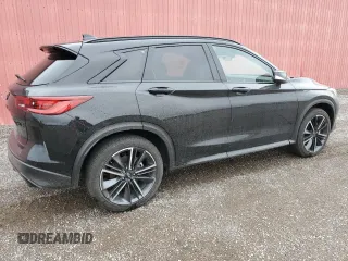 2024 Infiniti QX50 Sport with VIN 3PCAJ5FB8RF112504, listed as a Copart auction lot 72184044 with 15 mi miles and Non Repairable. Bid and sale history available at DreamBid. Image 3.