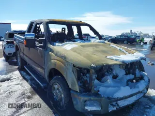 2015 Ford F-250 XLT z VIN 1FT7X2B61FEB60486, wystawiony jako IAAI lot #41712104 z przebiegiem 113 228 mil mil oraz . Historia ofert i sprzedaży dostępna na DreamBid. Obrazek 1.