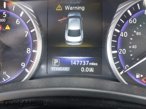 2015 Infiniti Q50 Premium z VIN JN1BV7AP1FM346254, wystawiony jako IAAI lot #42147947 z przebiegiem 147 737 mil mil oraz . Historia ofert i sprzedaży dostępna na DreamBid. Obrazek 13.