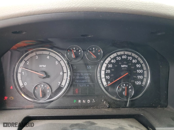 2009 Dodge Ram 1500 TRX with VIN 1D3HB13P89S718769, listed as a Copart auction lot 42966605 with 176,378 mi miles and Salvage Title. Bid and sale history available at carsss.com. Image 9.
