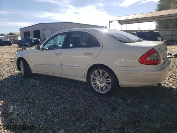 2008 Mercedes-Benz E-Class Luxury 3.5L with VIN WDBUF87X38B310742, listed as a Copart auction lot 49139555 with 216,542 mi miles and Salvage Title. Bid and sale history available at carsss.com. Image 2.