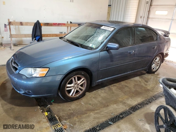 2005 Subaru Legacy Sedan (Natl) Ltd with VIN 4S3BL626757217712, listed as a Copart auction lot 78400824 with 211,711 mi miles and Salvage Title. Bid and sale history available at carsss.com. Image 1.