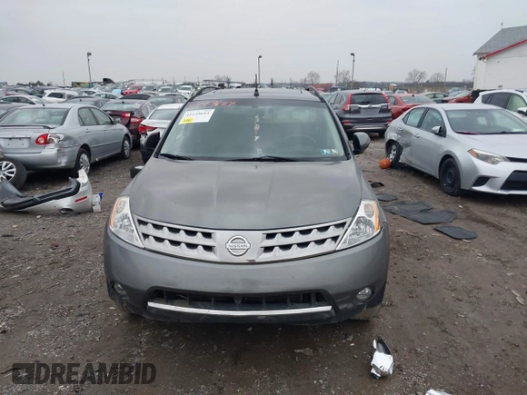 2006 Nissan Murano SL with VIN JN8AZ08W06W522298, listed as a IAAI auction lot 41149684 with 123,911 mi miles and . Bid and sale history available at DreamBid. Image 12.