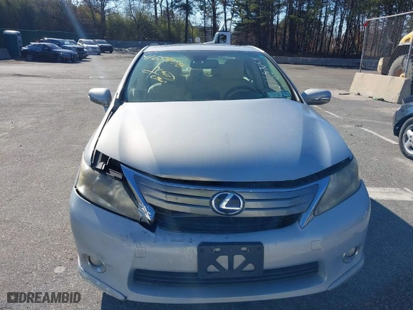 2010 Lexus HS 250h with VIN JTHBB1BA1A2025945, listed as a IAAI auction lot 41657058 with NaN miles. Bid and sale history available at carsss.com. Image 12.