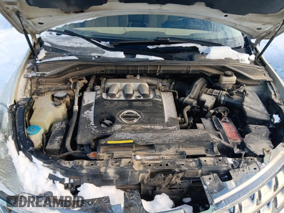 2006 Nissan Murano S with VIN JN8AZ08T26W425013, listed as a Copart auction lot 46355165 with 170,251 mi miles and Salvage Title. Bid and sale history available at carsss.com. Image 12.