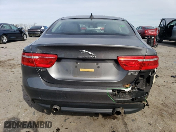 2017 Jaguar XE 35t Premium with VIN SAJAJ4BVXHA968468, listed as a Copart auction lot 43219065 with 107,299 mi miles and Salvage Title. Bid and sale history available at carsss.com. Image 6.