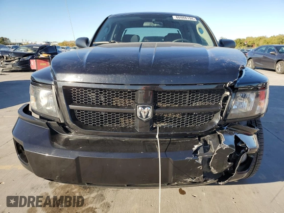 2010 Dodge Dakota Bighorn/Lonestar with VIN 1D7RW3GP5AS173082, listed as a Copart auction lot 80988194 with 74,525 mi miles and Clean Title. Bid and sale history available at carsss.com. Image 5.