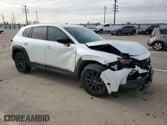 2025 Mazda CX-50 S Preferred with VIN 7MMVABBM5SN314750, listed as a Copart auction lot 47224095 with 8,956 mi miles and Salvage Title. Bid and sale history available at carsss.com. Image 4.