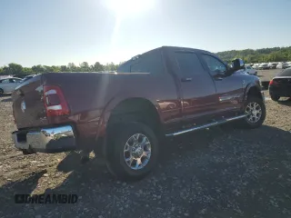 2022 Ram 2500 Laramie with VIN 3C6UR5FLXNG214915, listed as a Copart auction lot 57087055 with 20,588 mi miles and Salvage title. Bid and sale history available at DreamBid. Image 3.