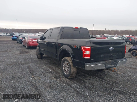 2018 Ford F-150 XL with VIN 1FTEW1E51JFC55334, listed as a IAAI auction lot 41485040 with 122,169 mi miles. Bid and sale history available at carsss.com. Image 3.