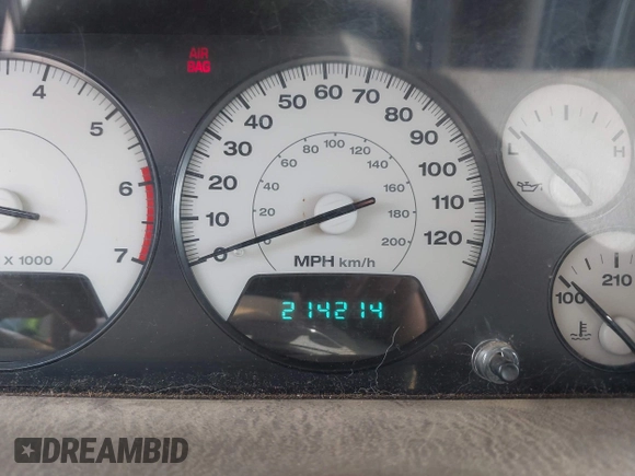 2002 Jeep Grand Cherokee Limited with VIN 1J4GX58S52C305020, listed as a IAAI auction lot 42025324 with 214,214 mi miles and . Bid and sale history available at DreamBid. Image 7.