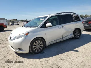 2014 Toyota Sienna XLE with VIN 5TDYK3DCXES470334, listed as a Copart auction lot 49579925 with 146,837 mi miles and Salvage Title. Bid and sale history available at carsss.com. Image 1.