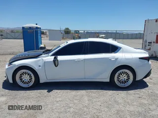 2023 Lexus IS 350 F Sport with VIN JTHGZ1B26P5071160, listed as a IAAI auction lot 42513194 with 43,539 mi miles and . Bid and sale history available at DreamBid. Image 14.
