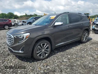 2019 GMC Terrain Denali with VIN 3GKALXEX8KL388874, listed as a Copart auction lot 64785385 with 32,046 mi miles and Salvage title. Bid and sale history available at DreamBid. Image 1.