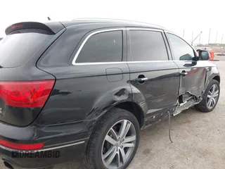 2015 Audi Q7 Premium Plus with VIN WA1LGAFE6FD015762, listed as a IAAI auction lot 42260301 with 125,748 mi miles and . Bid and sale history available at DreamBid. Image 6.