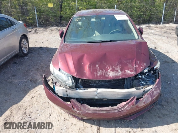 2015 Honda Civic LX with VIN 19XFB2F52FE116108, listed as a IAAI auction lot 42020372 with 161,385 mi miles and . Bid and sale history available at DreamBid. Image 12.