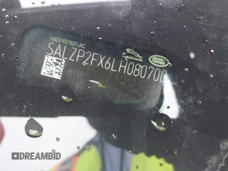 2020 Land Rover Range Rover Evoque SE z VIN SALZP2FX6LH080700, wystawiony jako IAAI lot #41441258 z przebiegiem 106 866 mil mil oraz . Historia ofert i sprzedaży dostępna na DreamBid. Obrazek 9.