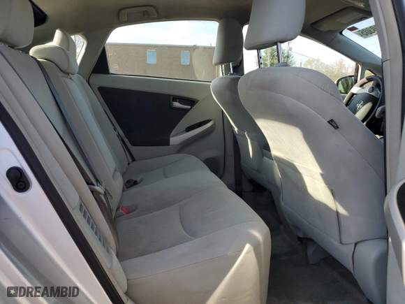 2011 Toyota Prius I with VIN JTDKN3DU7B5297458, listed as a Copart auction lot 53840305 with 218,351 mi miles and Clean Title. Bid and sale history available at carsss.com. Image 10.
