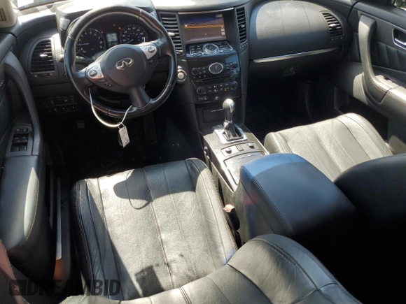 2016 Infiniti QX70 with VIN JN8CS1MWXGM400456, listed as a Copart auction lot 61276945 with 87,040 mi miles and Clean title. Bid and sale history available at DreamBid. Image 8.
