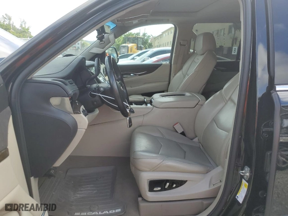 2018 Cadillac Escalade Luxury with VIN 1GYS3BKJ6JR351276, listed as a Copart auction lot 78414324 with 0 mi miles and Salvage Title. Bid and sale history available at carsss.com. Image 7.