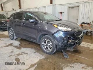 2022 Kia Sportage LX with VIN KNDPMCAC6N7962671, listed as a Copart auction lot 49358555 with 33,813 mi miles and Salvage Title. Bid and sale history available at carsss.com. Image 4.