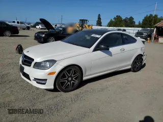 2013 Mercedes-Benz C 250 with VIN WDDGJ4HB1DF969971, listed as a Copart auction lot 54003775 with 86,383 mi miles and Salvage Title. Bid and sale history available at DreamBid. Image 1.