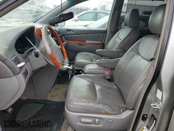 2009 Toyota Sienna XLE with VIN 5TDBK22C59S024455, listed as a Copart auction lot 44495215 with 215,282 mi miles and Salvage Title. Bid and sale history available at DreamBid. Image 7.