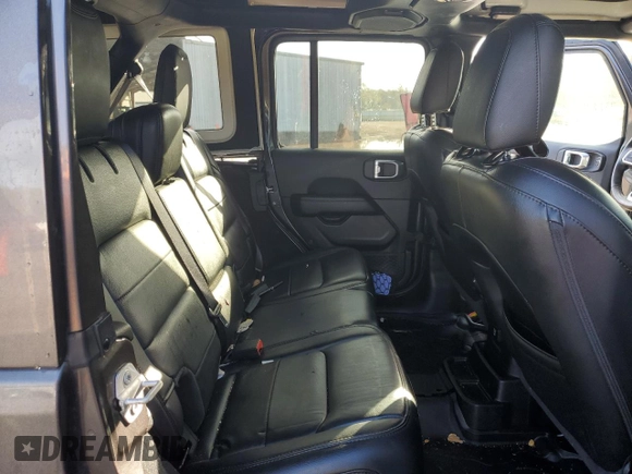 2020 Jeep Wrangler Unlimited Sahara Altitude z VIN 1C4HJXEG7LW312770, wystawiony jako Copart lot #81186294 z przebiegiem 56 926 mil mil oraz Szkoda całkowita • Salvage title. Historia ofert i sprzedaży dostępna na DreamBid. Obrazek 11.