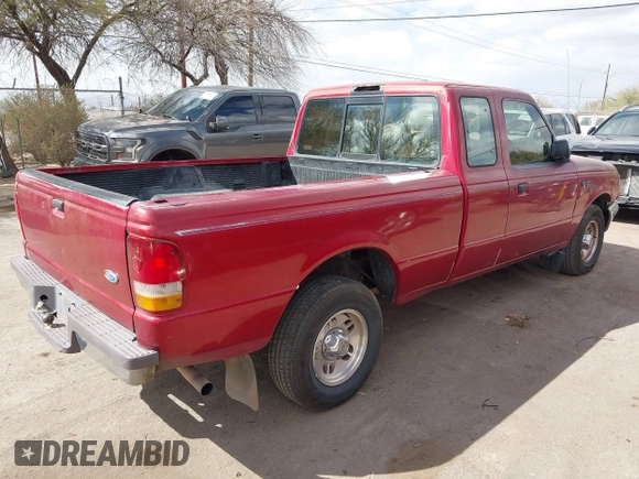 1997 Ford Ranger XLT with VIN 1FTCR14X4VPA61608, listed as a IAAI auction lot 41712805 with 165,097 mi miles. Bid and sale history available at carsss.com. Image 4.