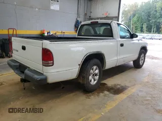 2003 Dodge Dakota with VIN 1D7FL16X73S307529, listed as a Copart auction lot 73568784 with 314,924 mi miles and Salvage Title. Bid and sale history available at carsss.com. Image 3.